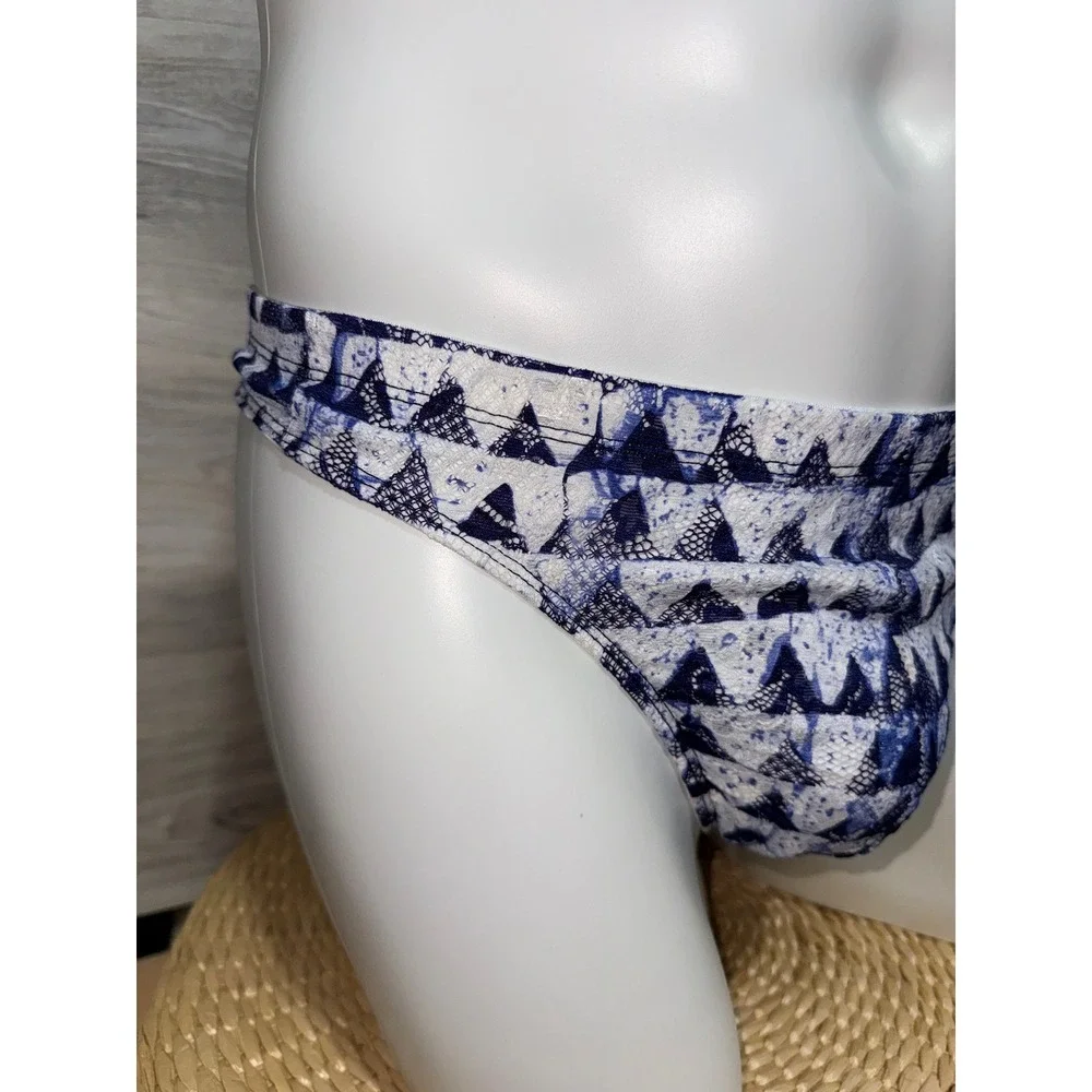 CosaBella Men's Printed Lace G-String Thong Sexy Sheer Designer Underwear S‎ NEW